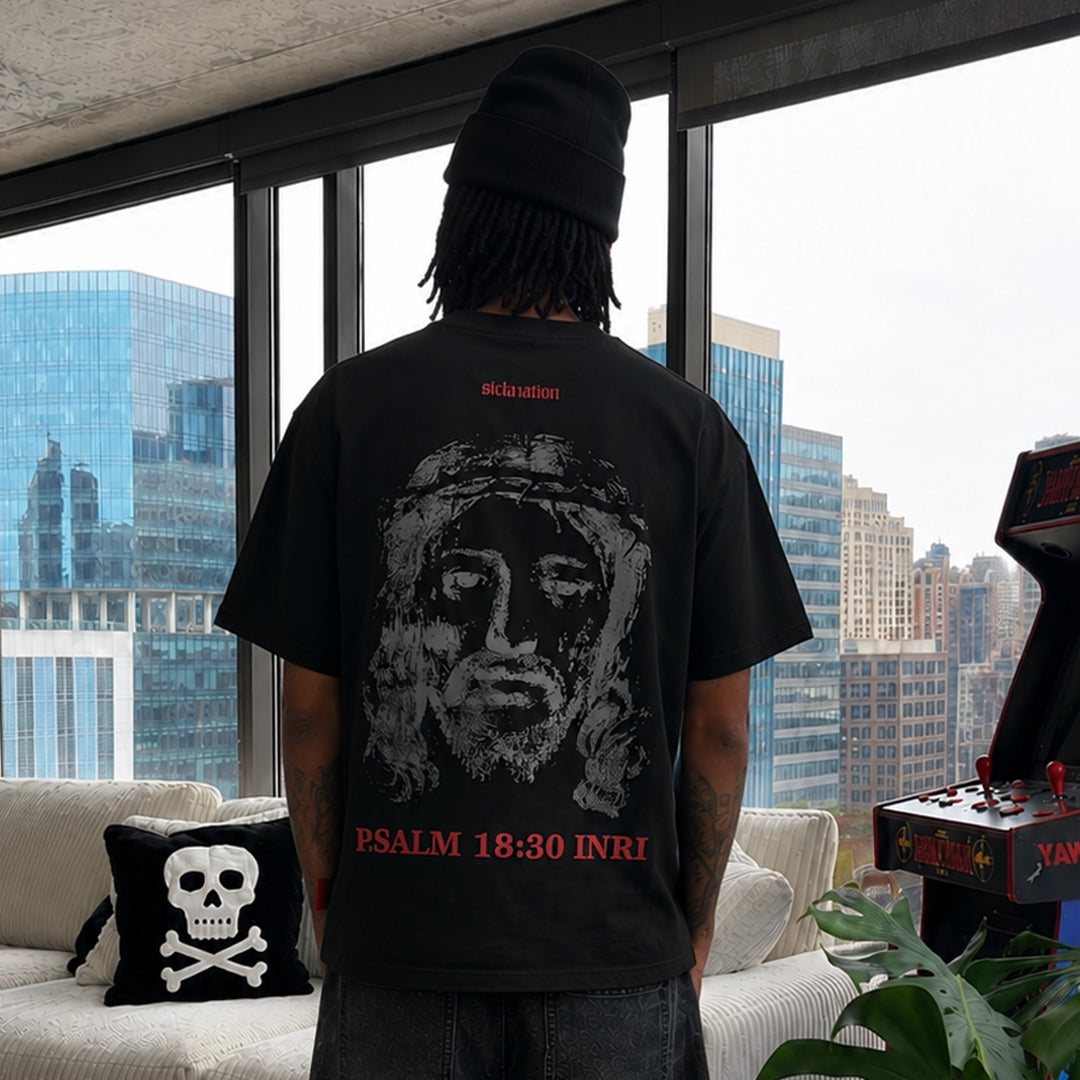 Camiseta Jesus Piece Negra
