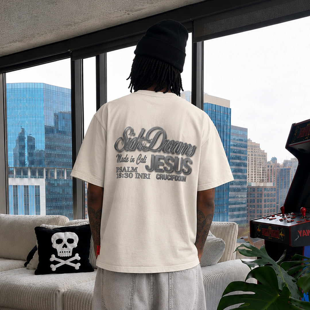 Camiseta Psalm Beige