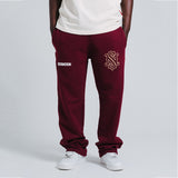 Sudadera Monogram Vino Tinto