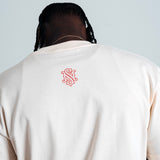Camiseta Monogram Beige