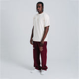 Sudadera Monogram Vino Tinto