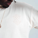 Camiseta Monogram Beige