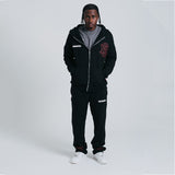Sudadera Monogram Negra