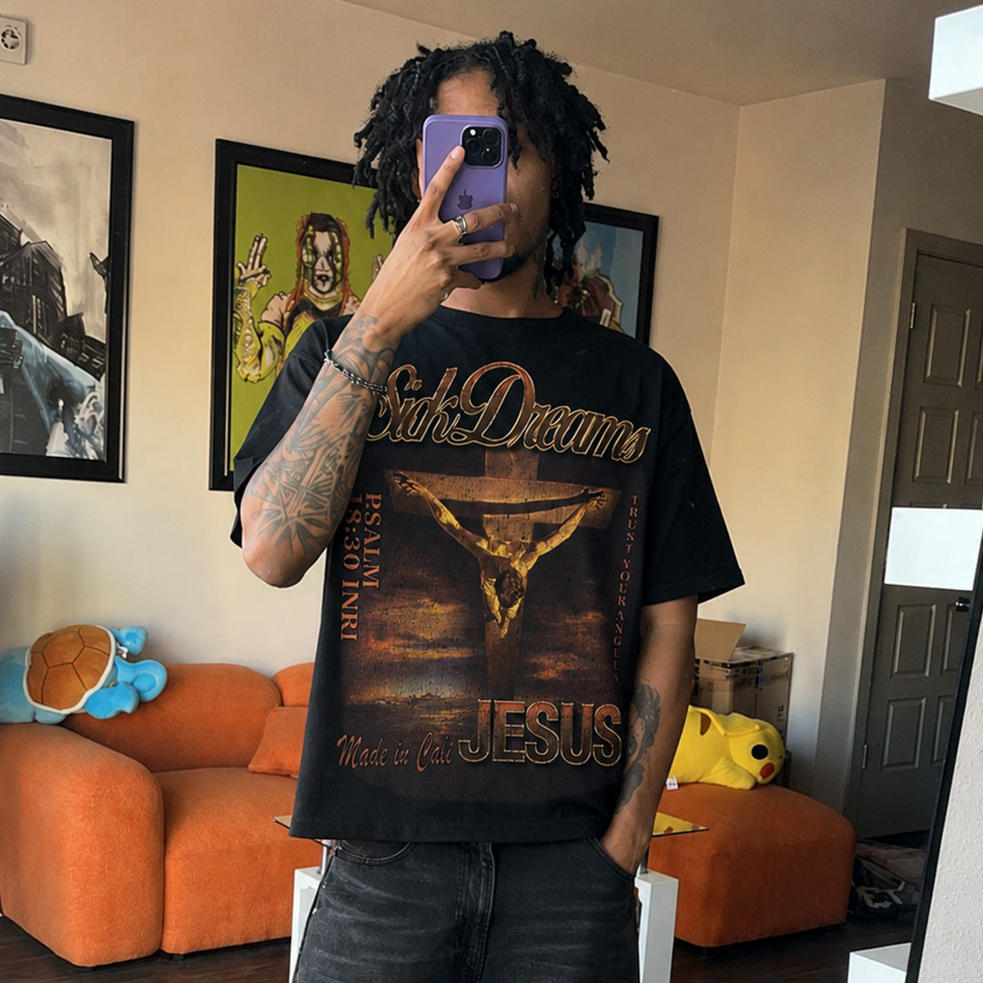 Camiseta Crusifixion Negra