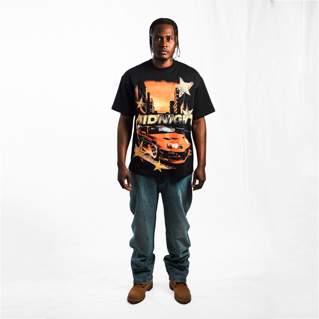 Camiseta Supra Negra