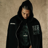 Buzo Zipper Amen Negro