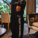 Sudadera Trust Your Angels Negra
