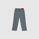 Flare Denim Gris Crema