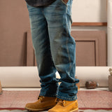 Denim Azul Crema