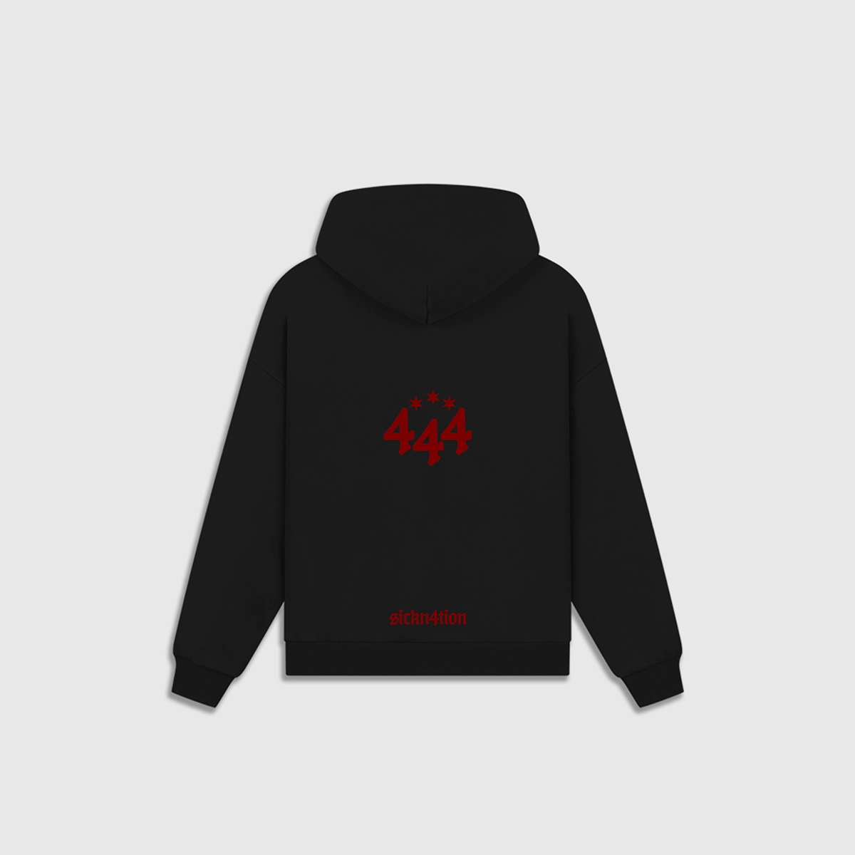 Buzo Zipper Numerology Negro