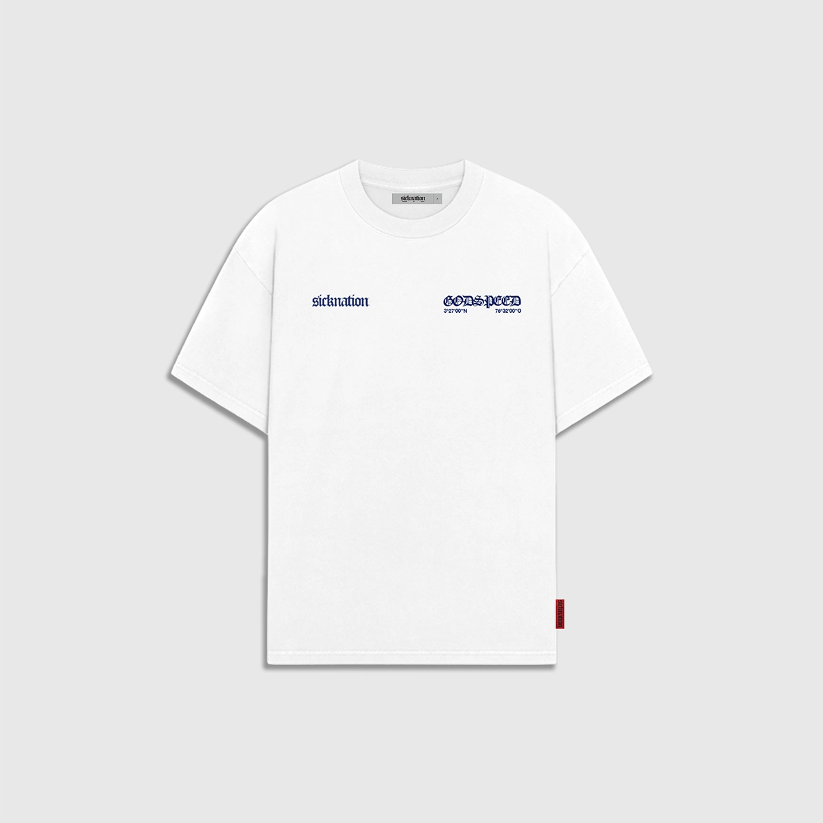Camiseta Godspeed Blanca