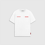 Camiseta Heaven Sent Blanca Rojo