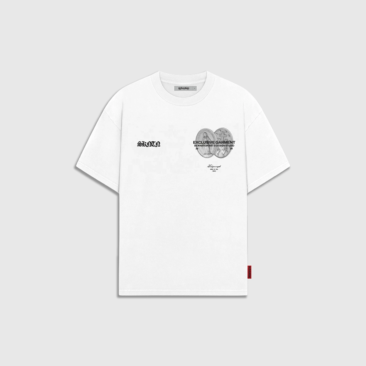Camiseta Medallas Milagrosas Blanca