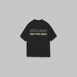 Camiseta Trust Your Angels Basick Negra